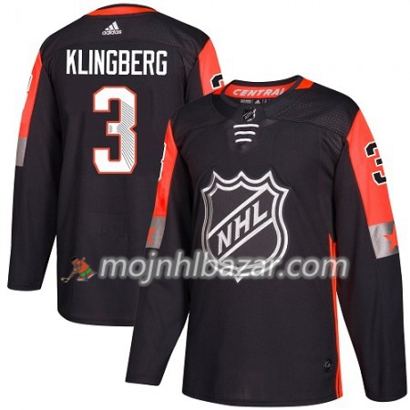 Dresovi Dallas Stars John Klingberg 3 2018 NHL All-Star Central Division Adidas Crna Authentic - Muške